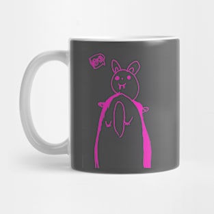 Izzo SusBunny Pink Mug